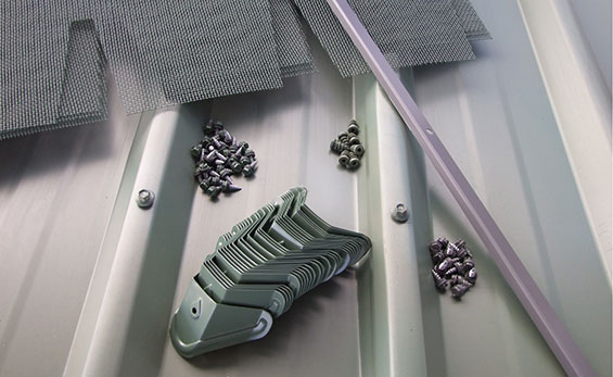 choose blue mountain co aluminum and steel gutter mesh products